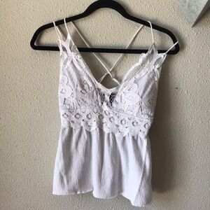Rue 21 white bralette size small